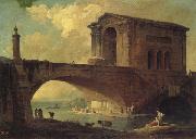 Landscape with Stone Bridge ROBERT, Hubert